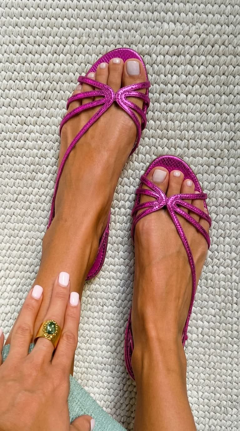 Ginevra | Sandali Dorati Eleganza Estiva