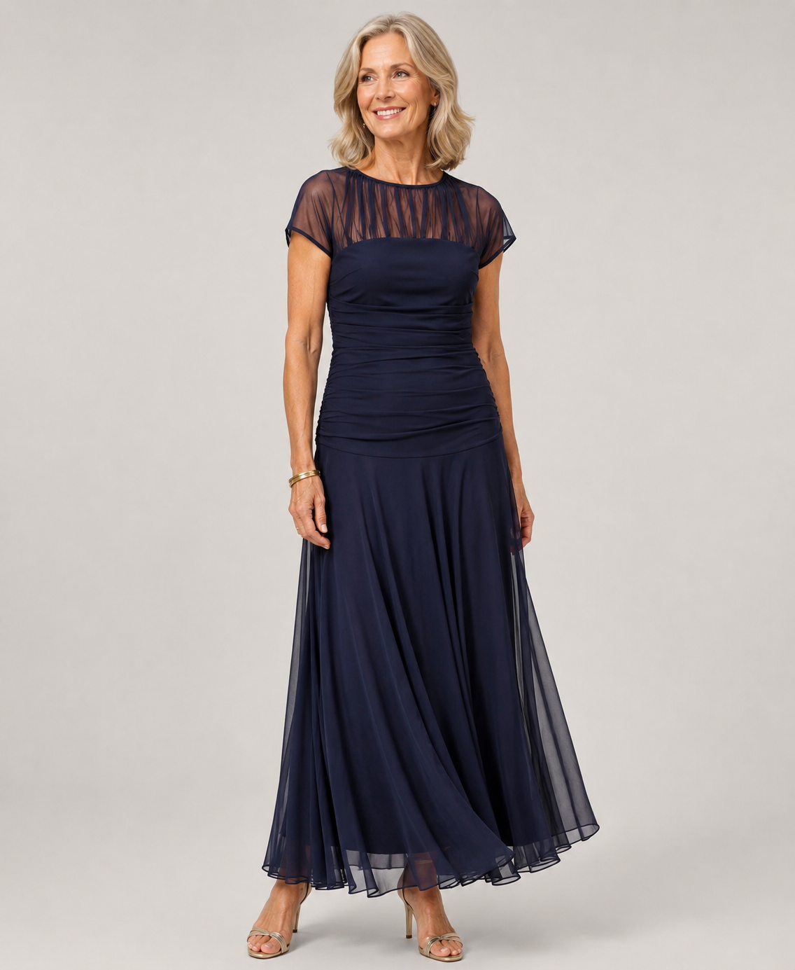 Ornella™ | Abito in chiffon
