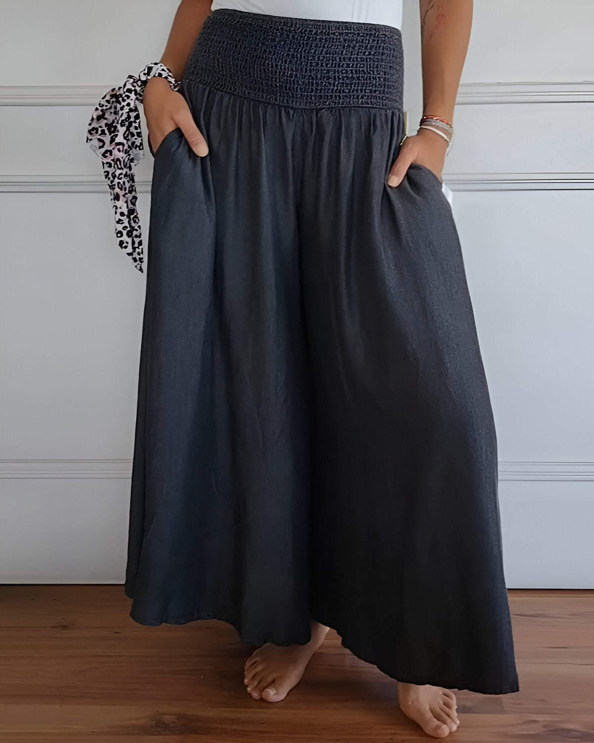 Adalgisa | Gonna Maxi con Vita Arricciata