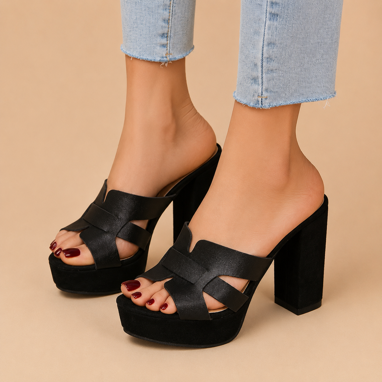 Elena | Sandali Tacco Comfort Elegante
