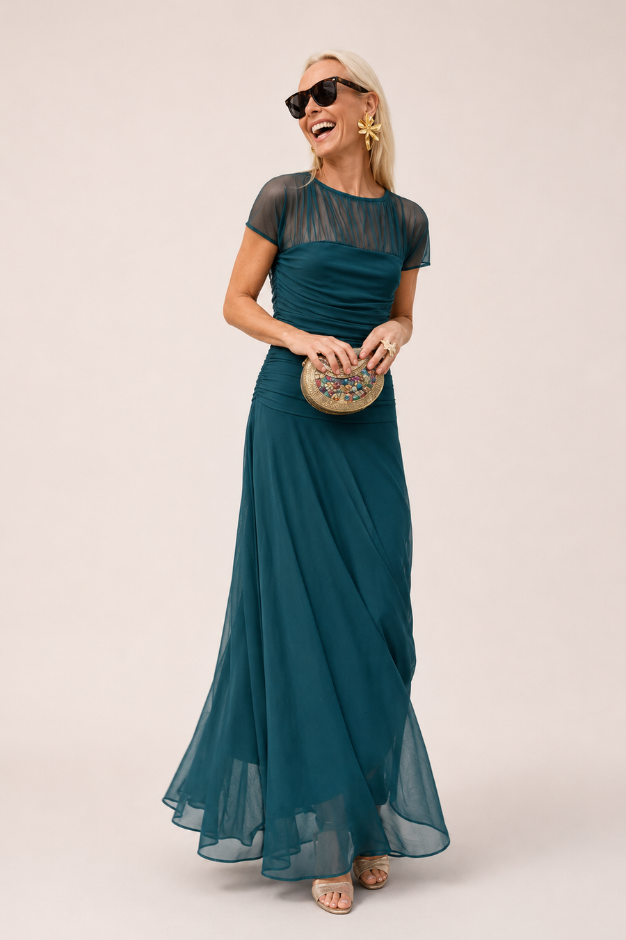 Carmela™ | Abito in chiffon