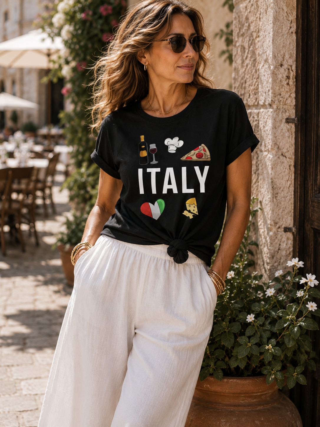 Ada | T-shirt Italy Casual