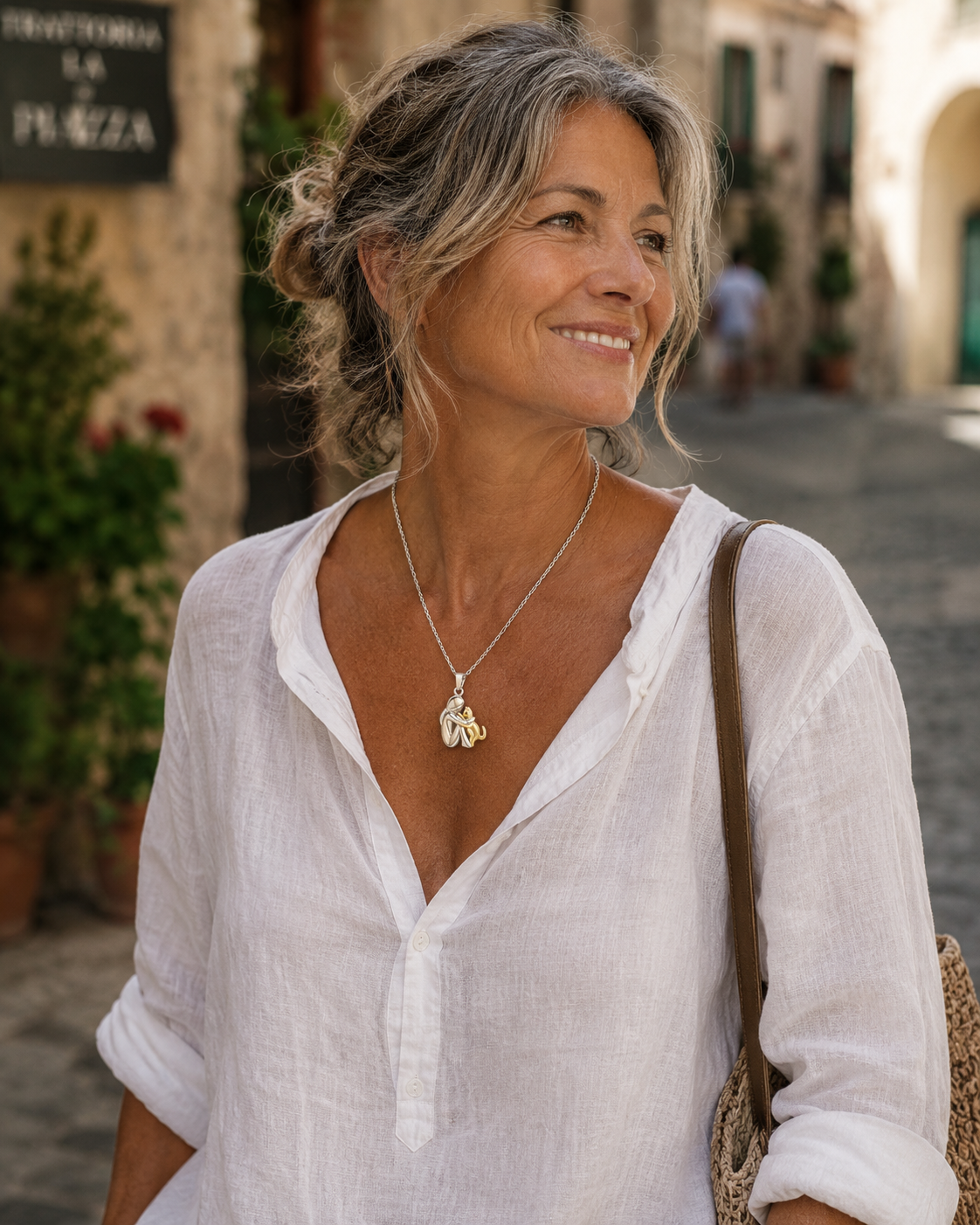 Kitty | Collana Ragazza e Gatto