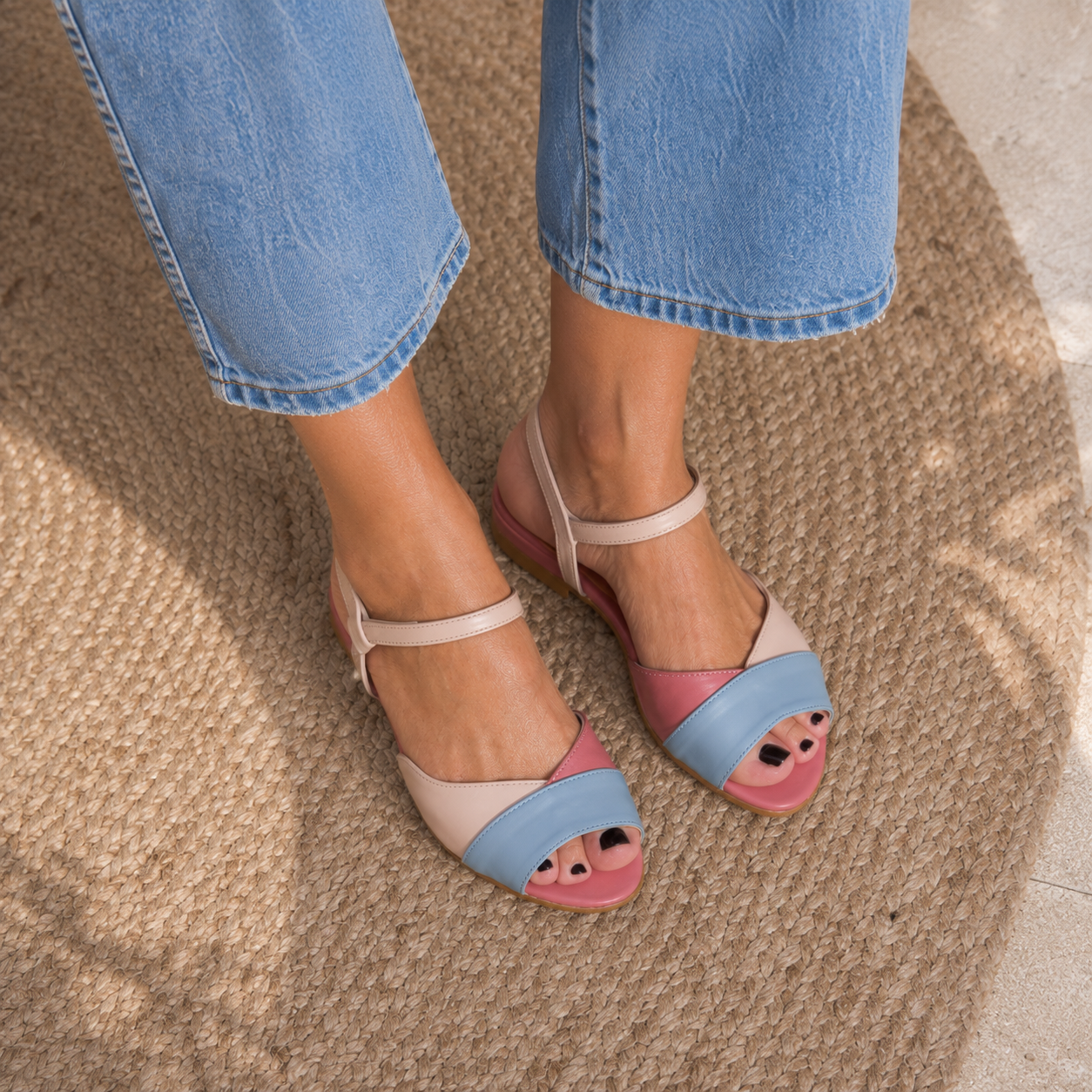 Chiara | Sandali Peep Toe Comfort Quotidiano