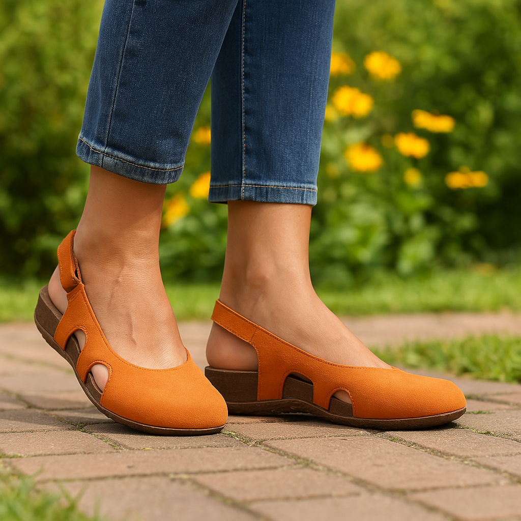 Nicoletta | Slingback Comode con Tacco Basso