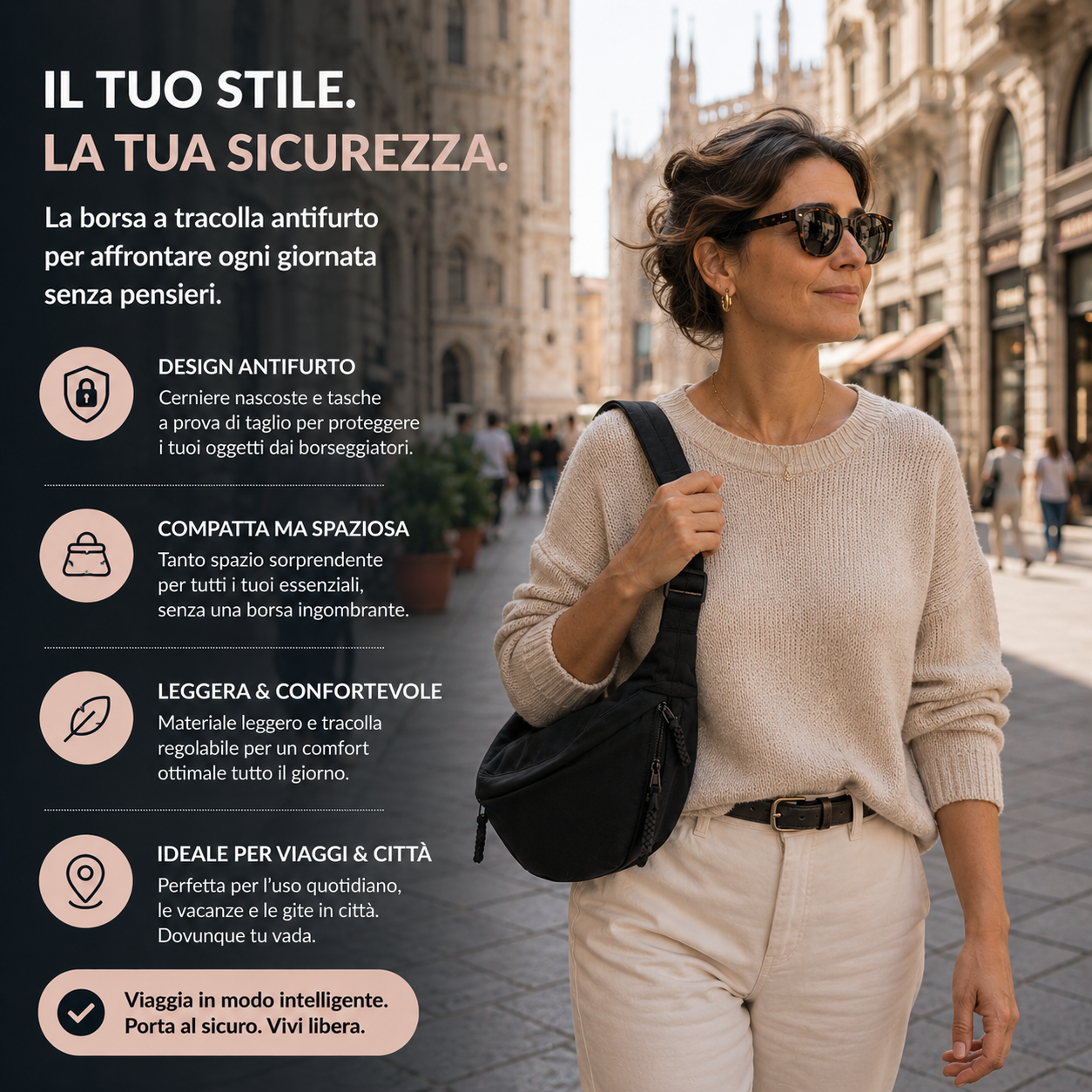 Rosamaria | Borsa a Spalla da Donna