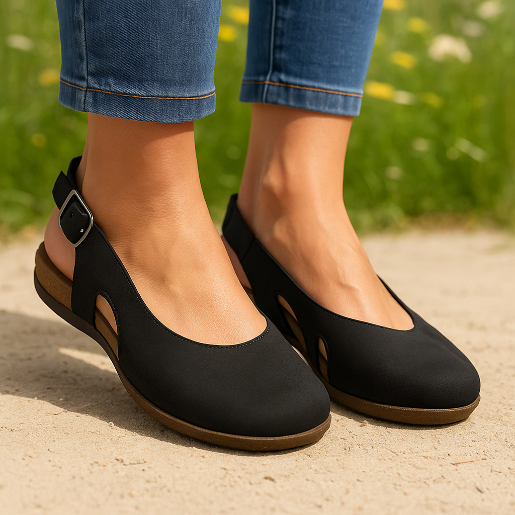 Nicoletta | Slingback Comode con Tacco Basso