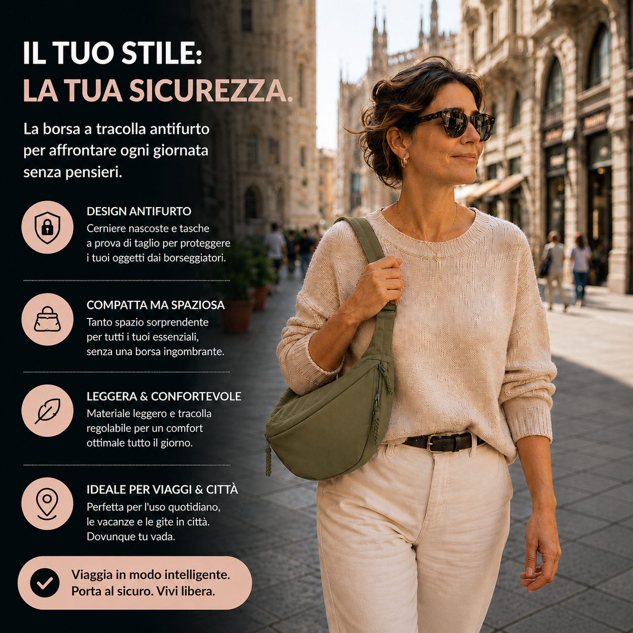 Mariapia | Borsa a Spalla da Donna