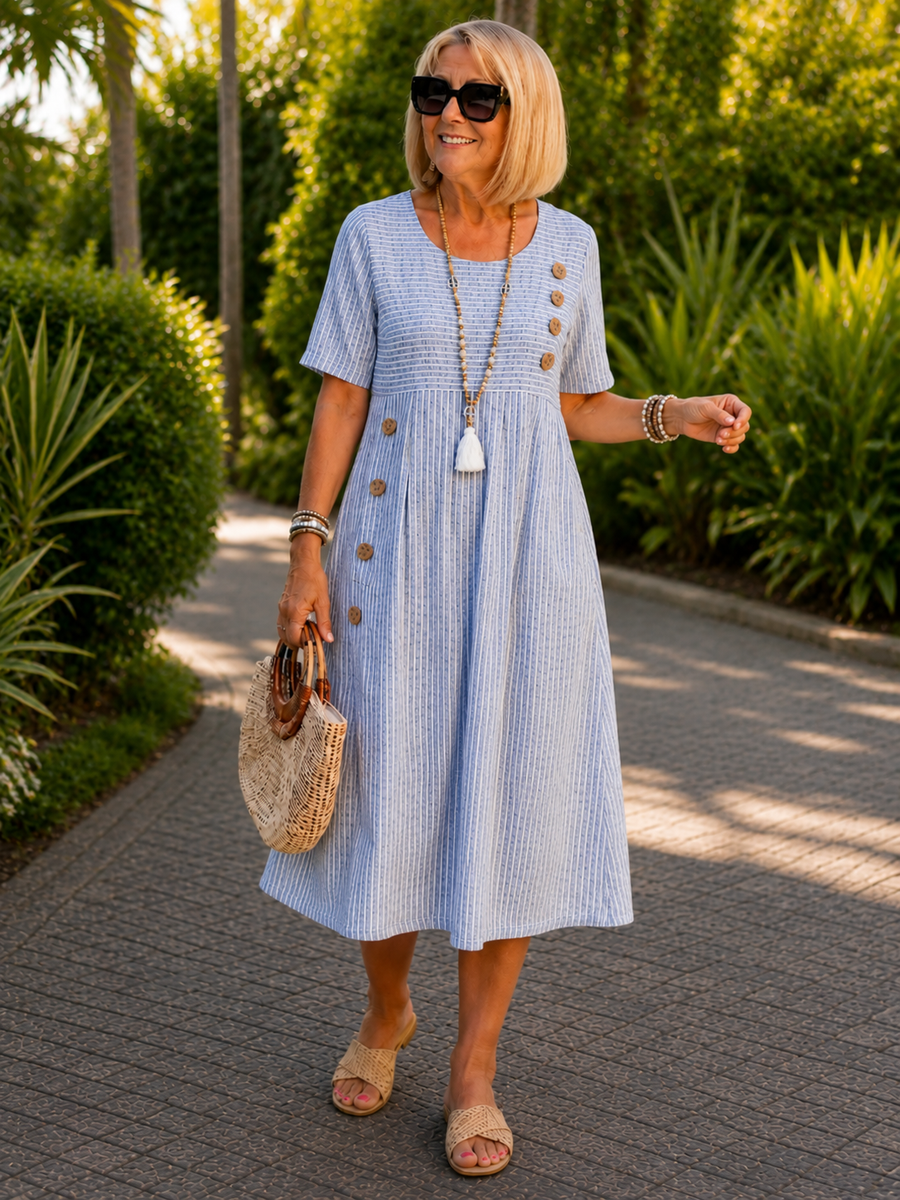 Flavia | Abito Midi Eleganza Quotidiana