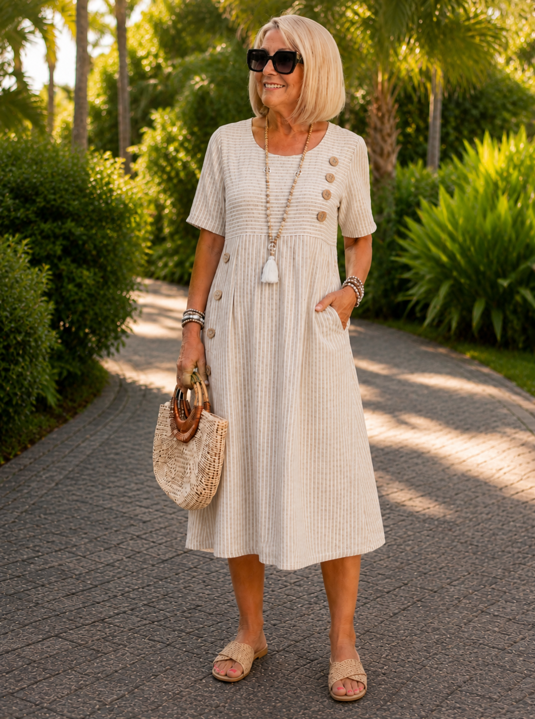 Flavia | Abito Midi Eleganza Quotidiana