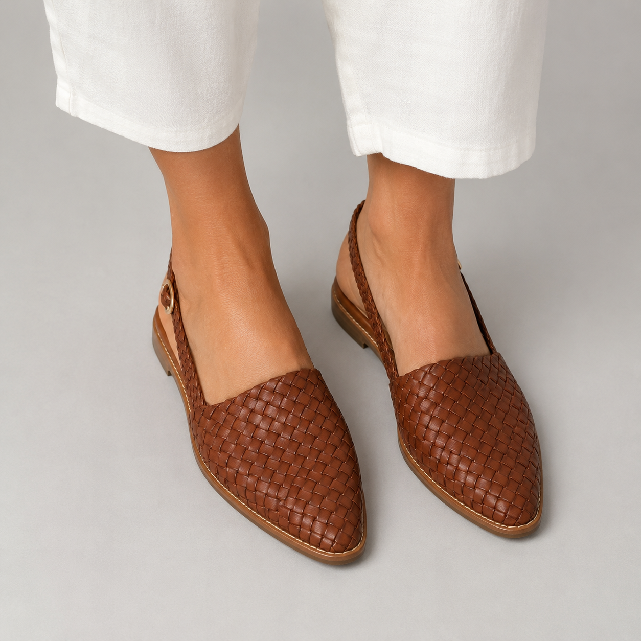 Loisa | Scarpe Slingback Intrecciate