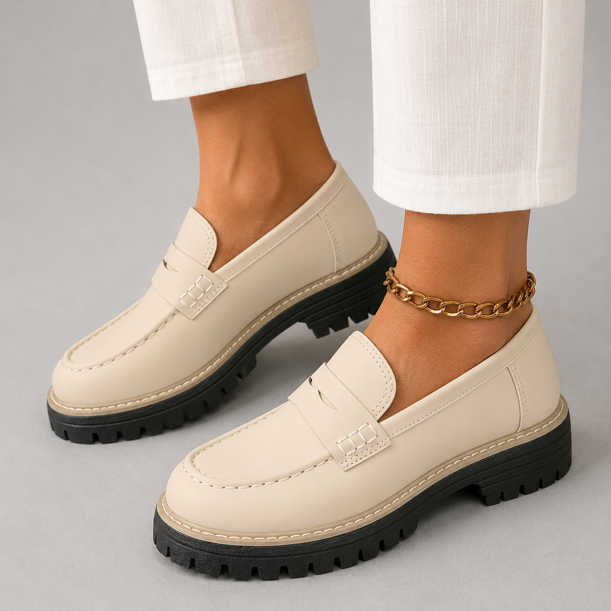 Alona | Mocassini Casual con Platform
