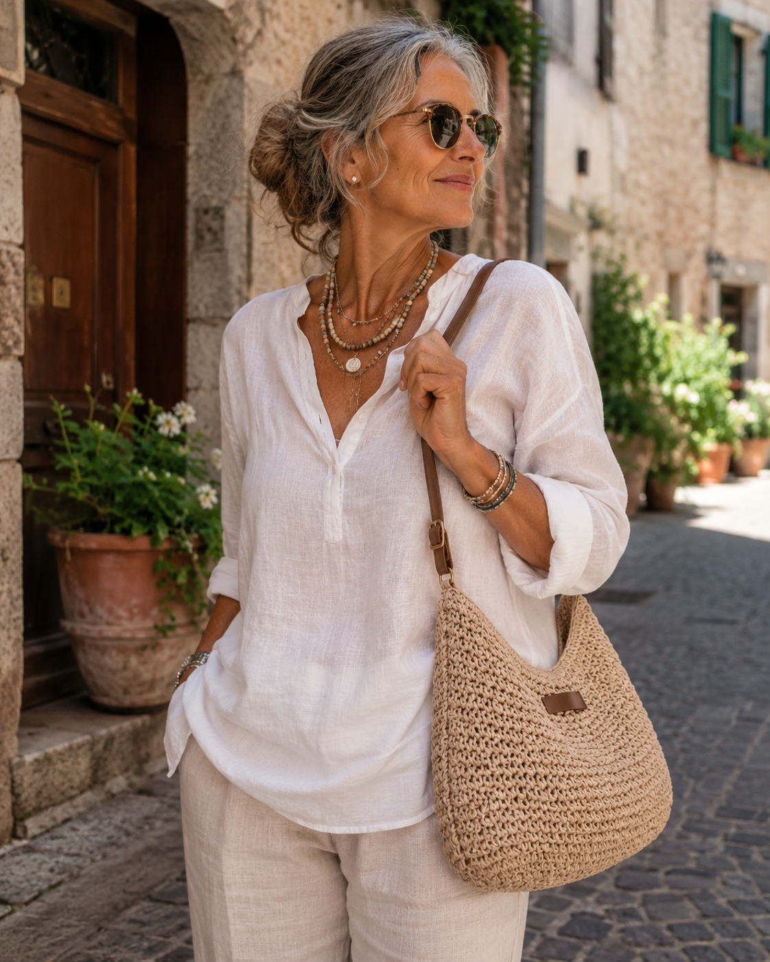 Esilda | Borsa Intrecciata a Spalla