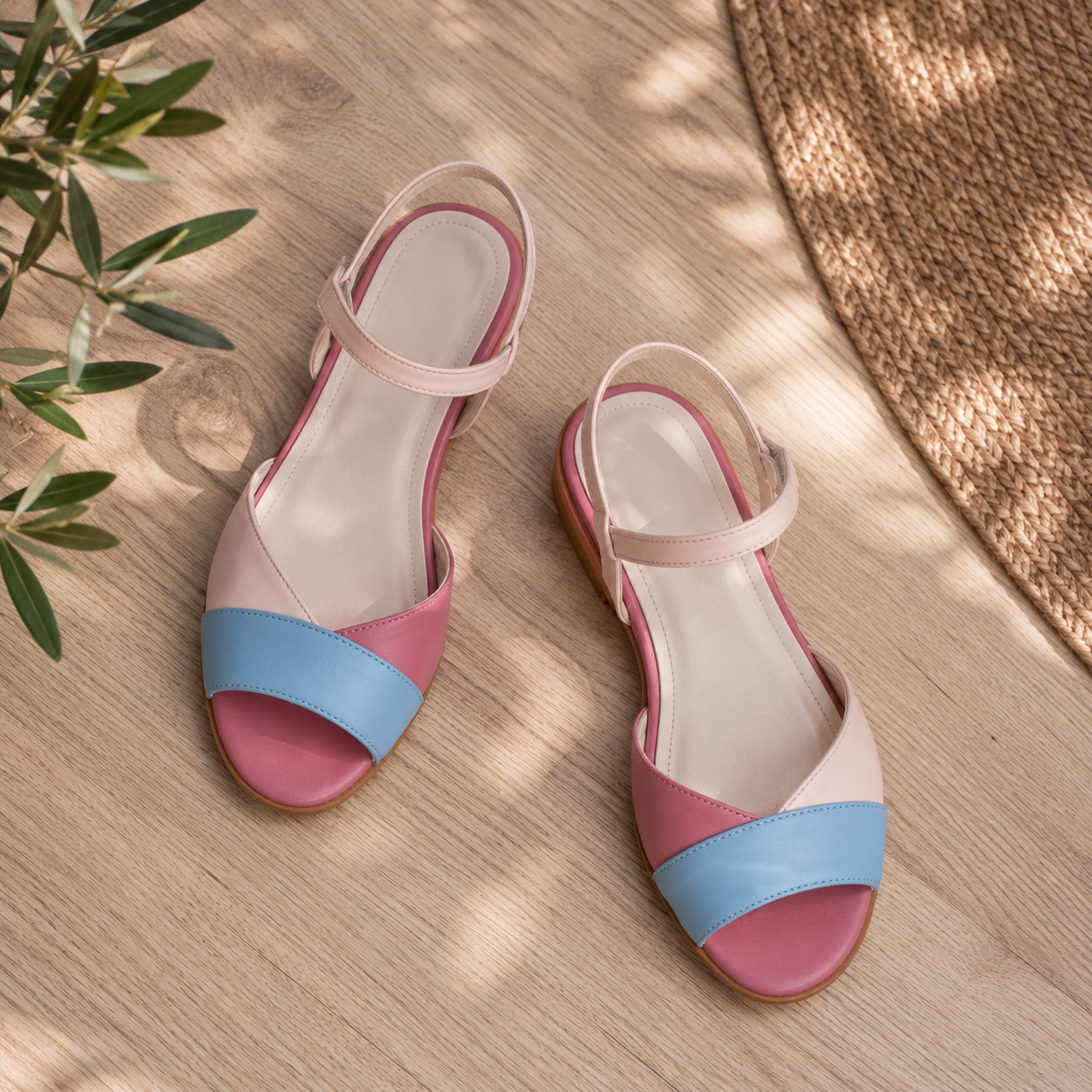 Chiara | Sandali Peep Toe Comfort Quotidiano