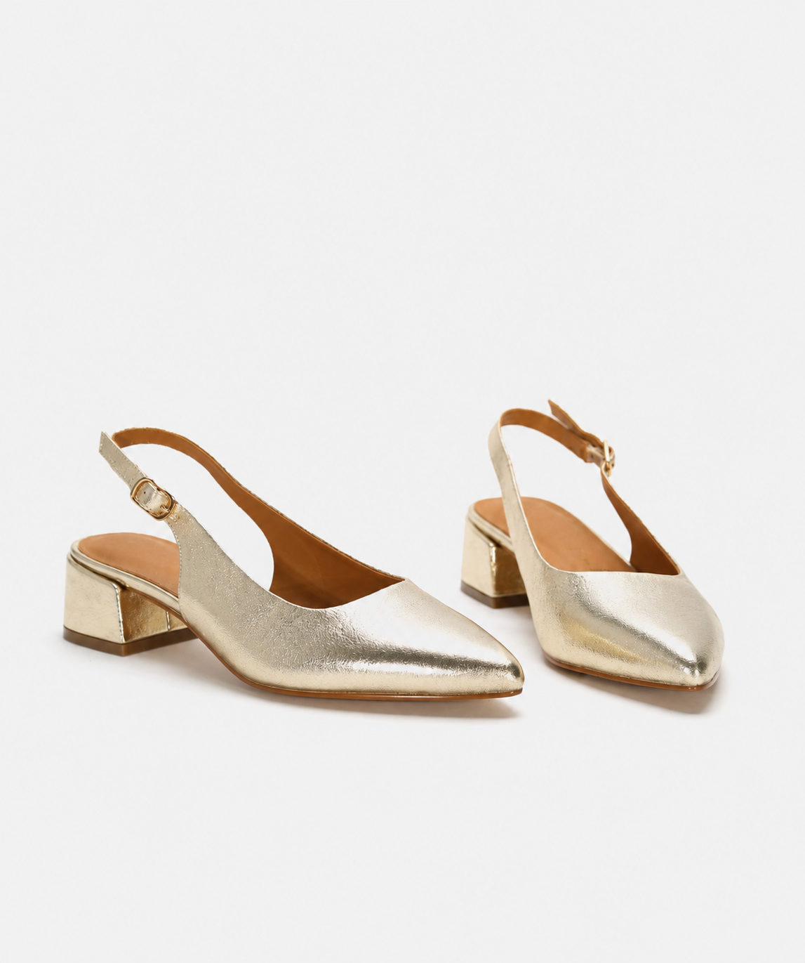 Fabiola | Décolleté Slingback con Tacco Basso