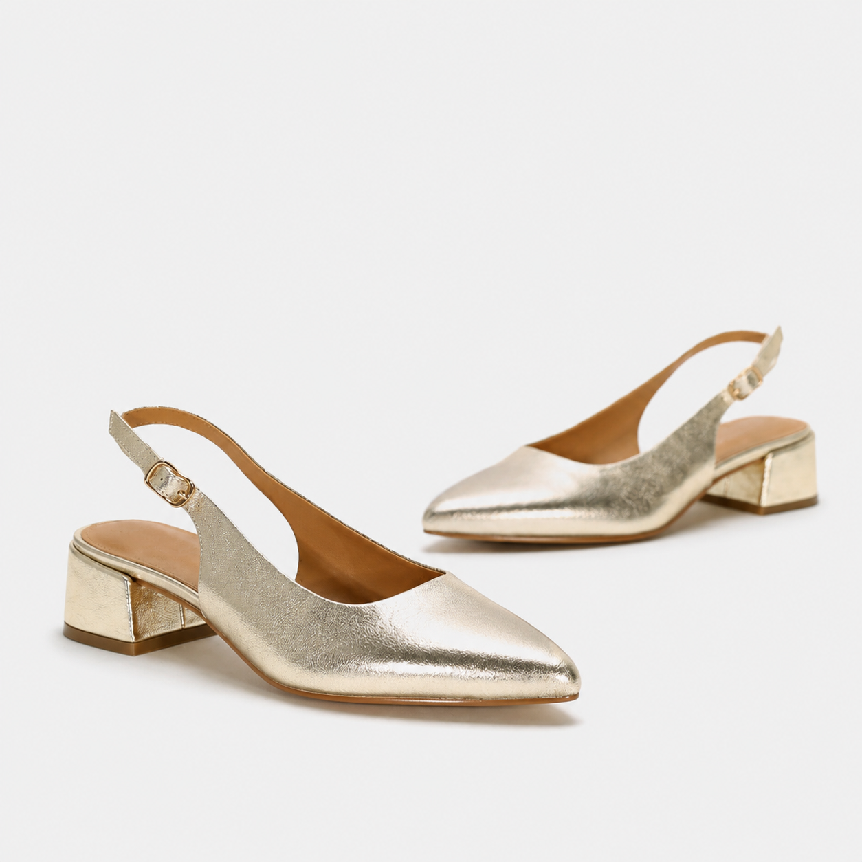 Fabiola | Décolleté Slingback con Tacco Basso