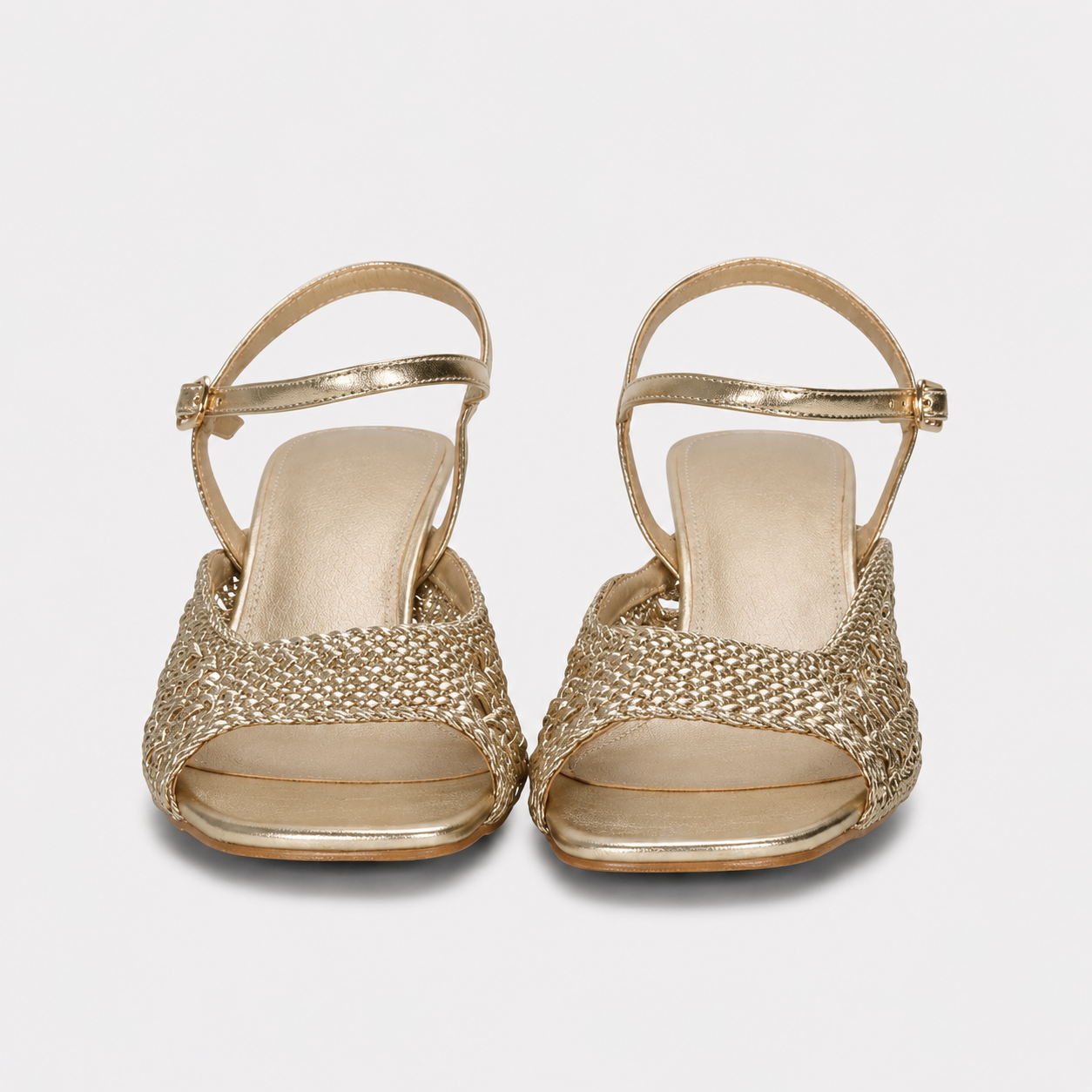 Ornella | Sandali Slingback Traforati con Tacco