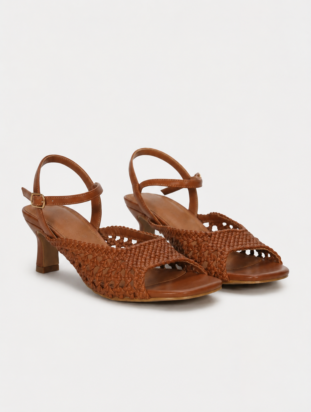 Ornella | Sandali Slingback Traforati con Tacco