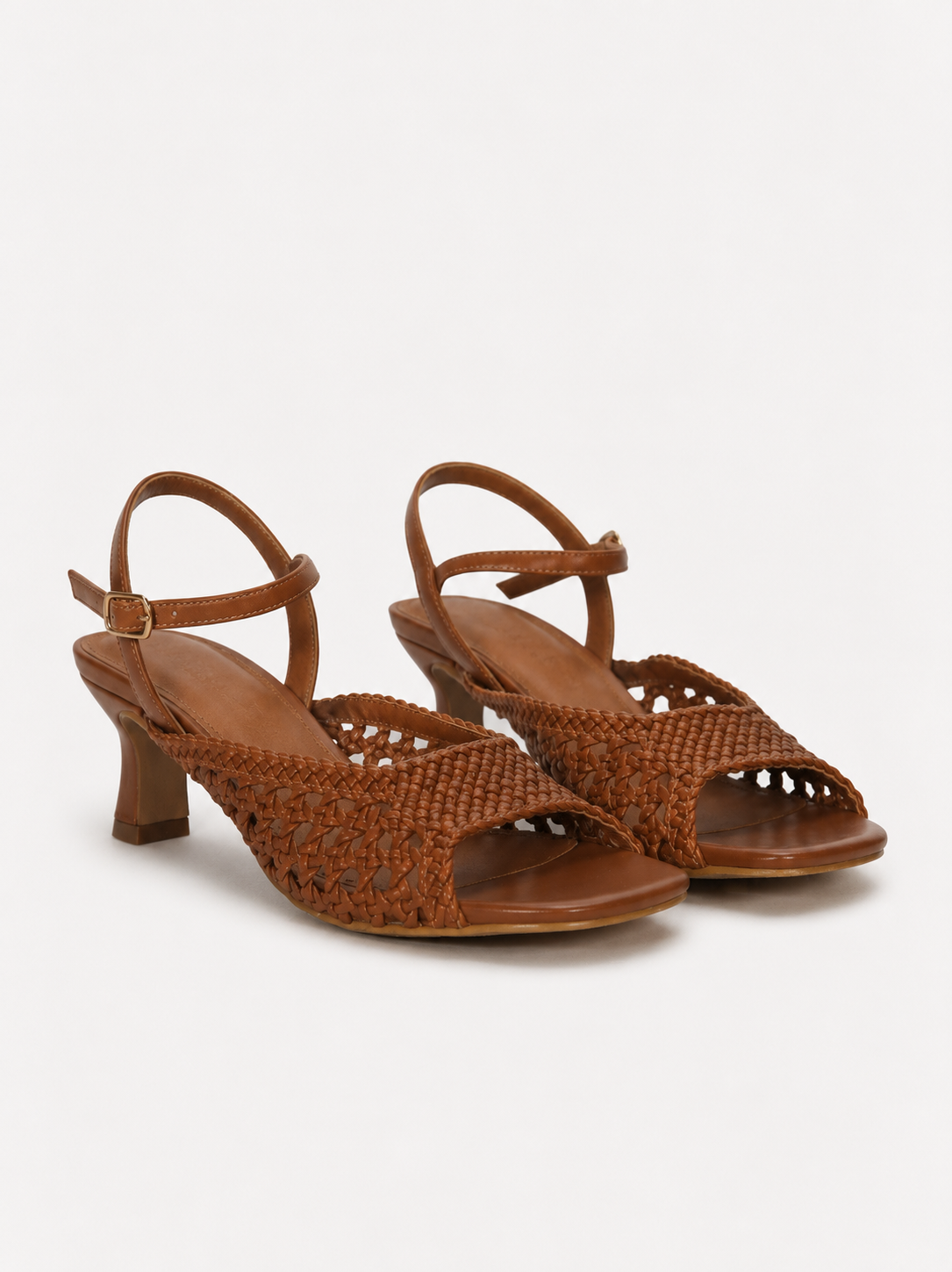 Ornella | Sandali Slingback Traforati con Tacco