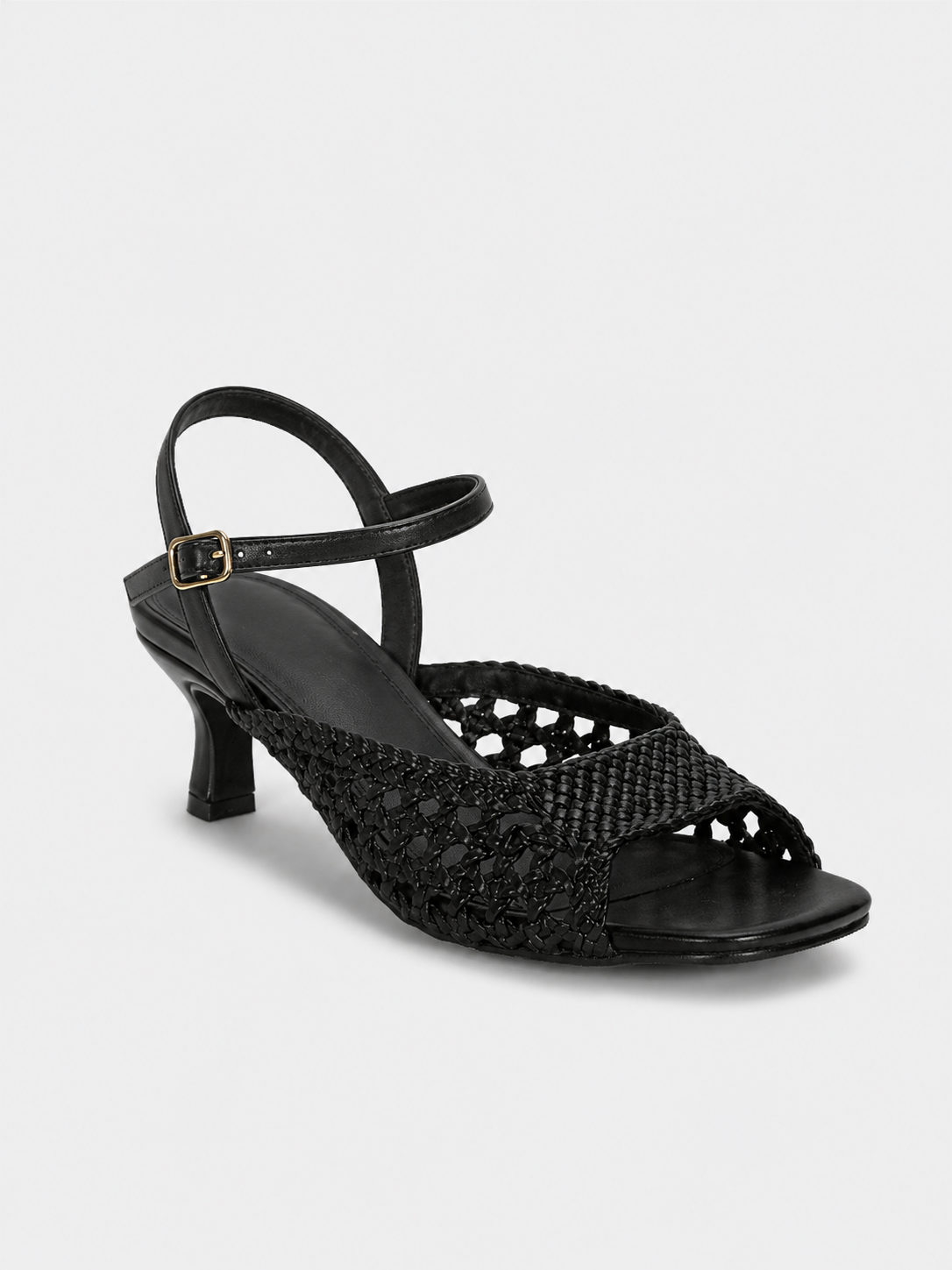 Ornella | Sandali Slingback Traforati con Tacco