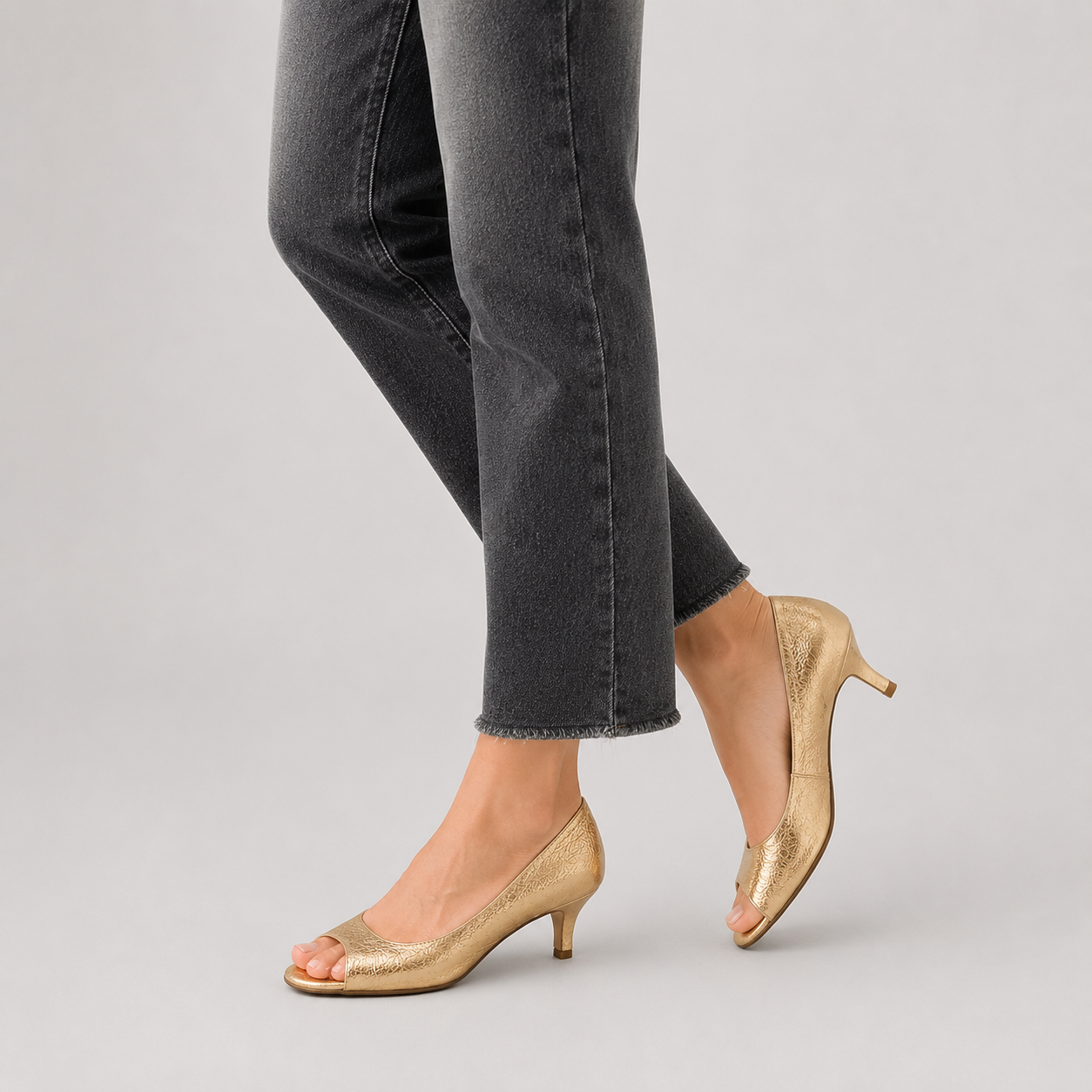 Ludovica | Décolleté Peep Toe Eleganza Raffinata