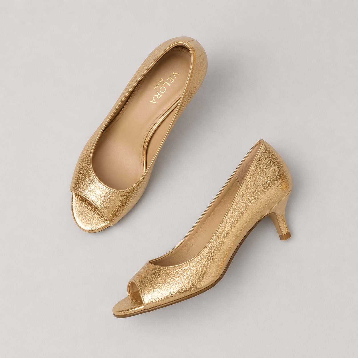 Ludovica | Décolleté Peep Toe Eleganza Raffinata