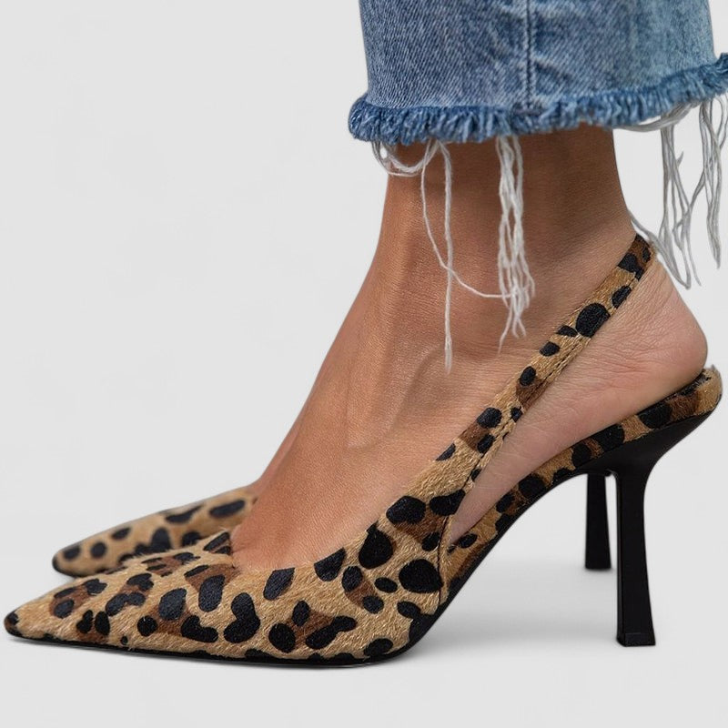 Aurora | Décolleté Slingback Animalier