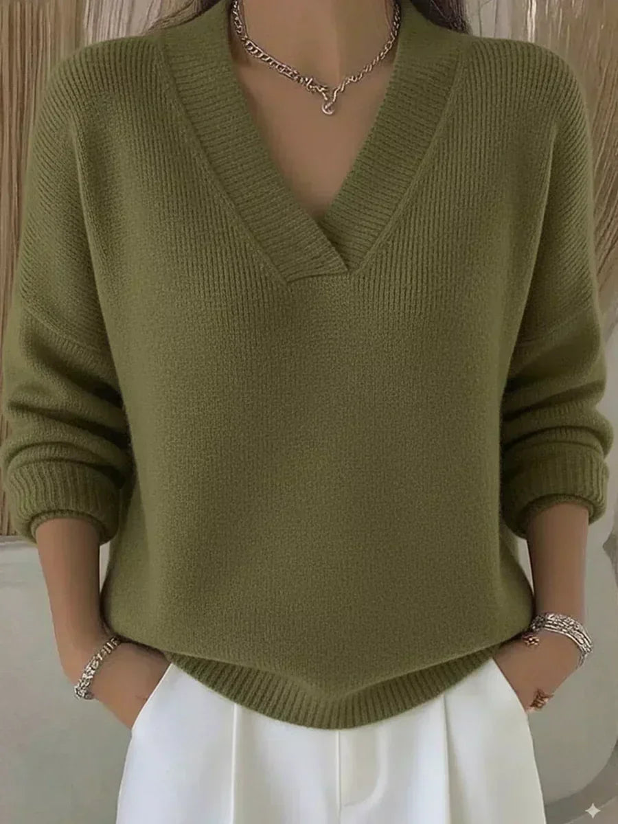 Colomba | Maglione con Scollo a V