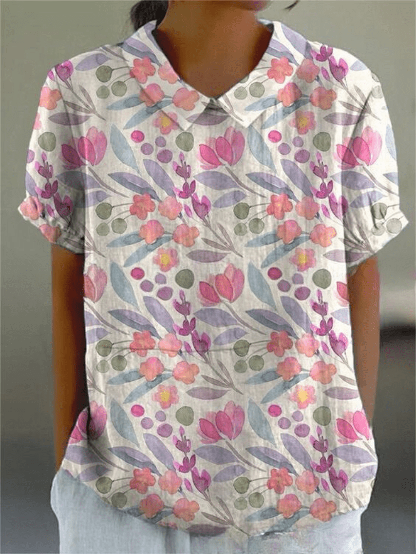 Sofia | Camicia floreale elegante