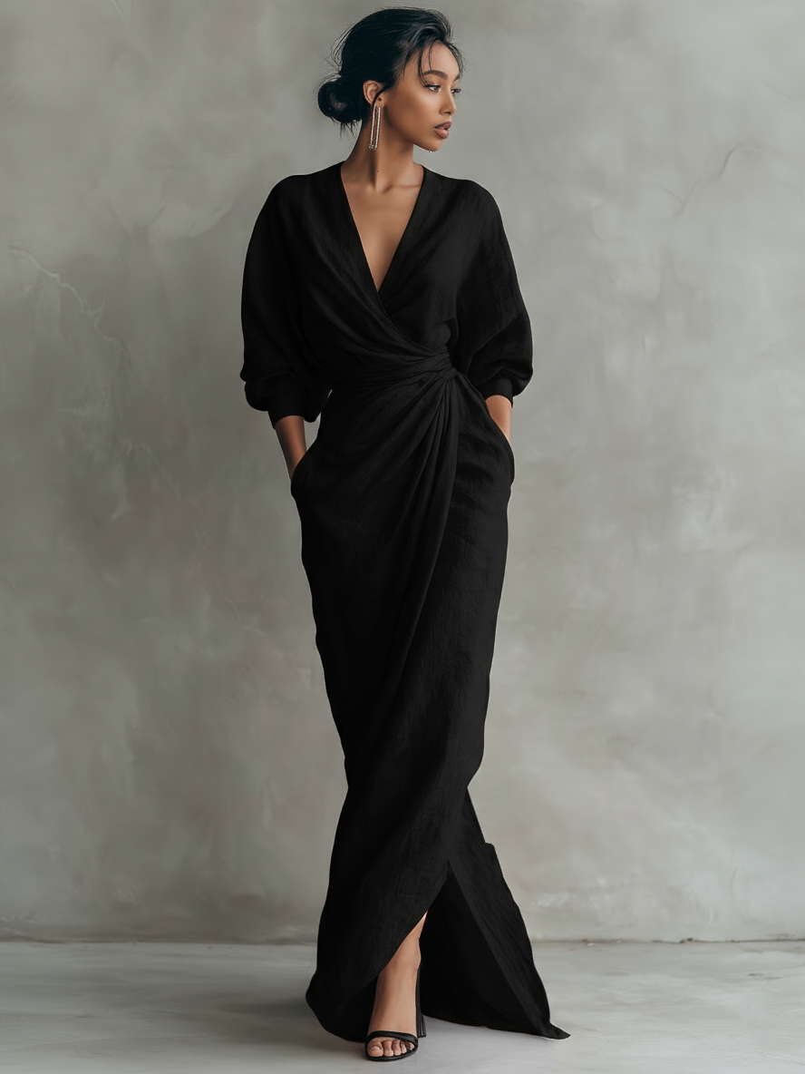 Chiara | Abito Maxi Eleganza Naturale