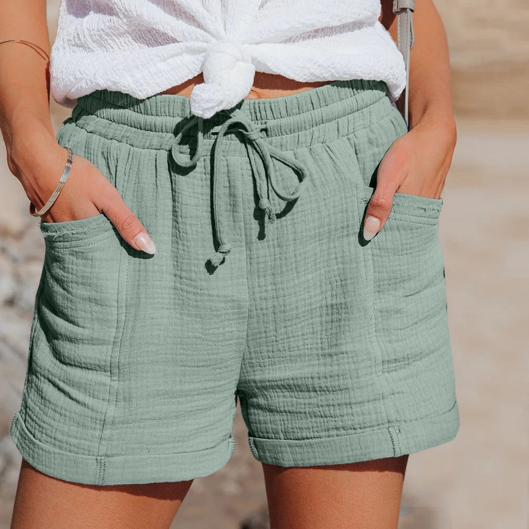 Tiziana | Shorts in Cotone con Coulisse