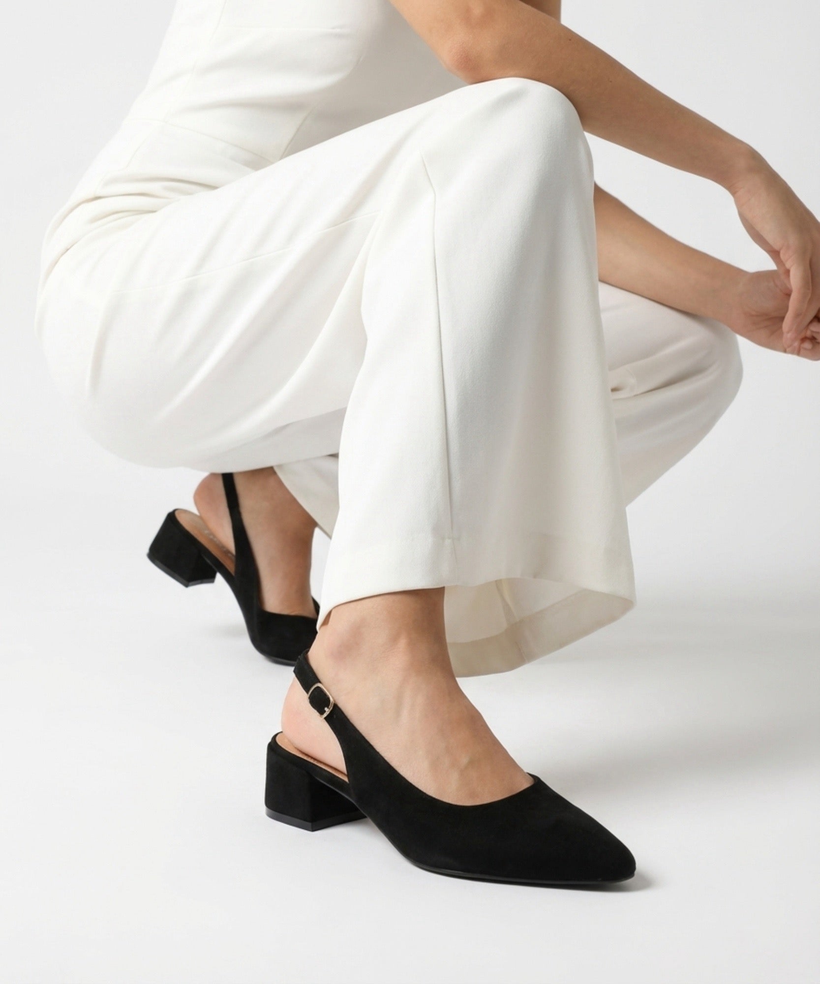 Fabiola | Décolleté Slingback con Tacco Basso