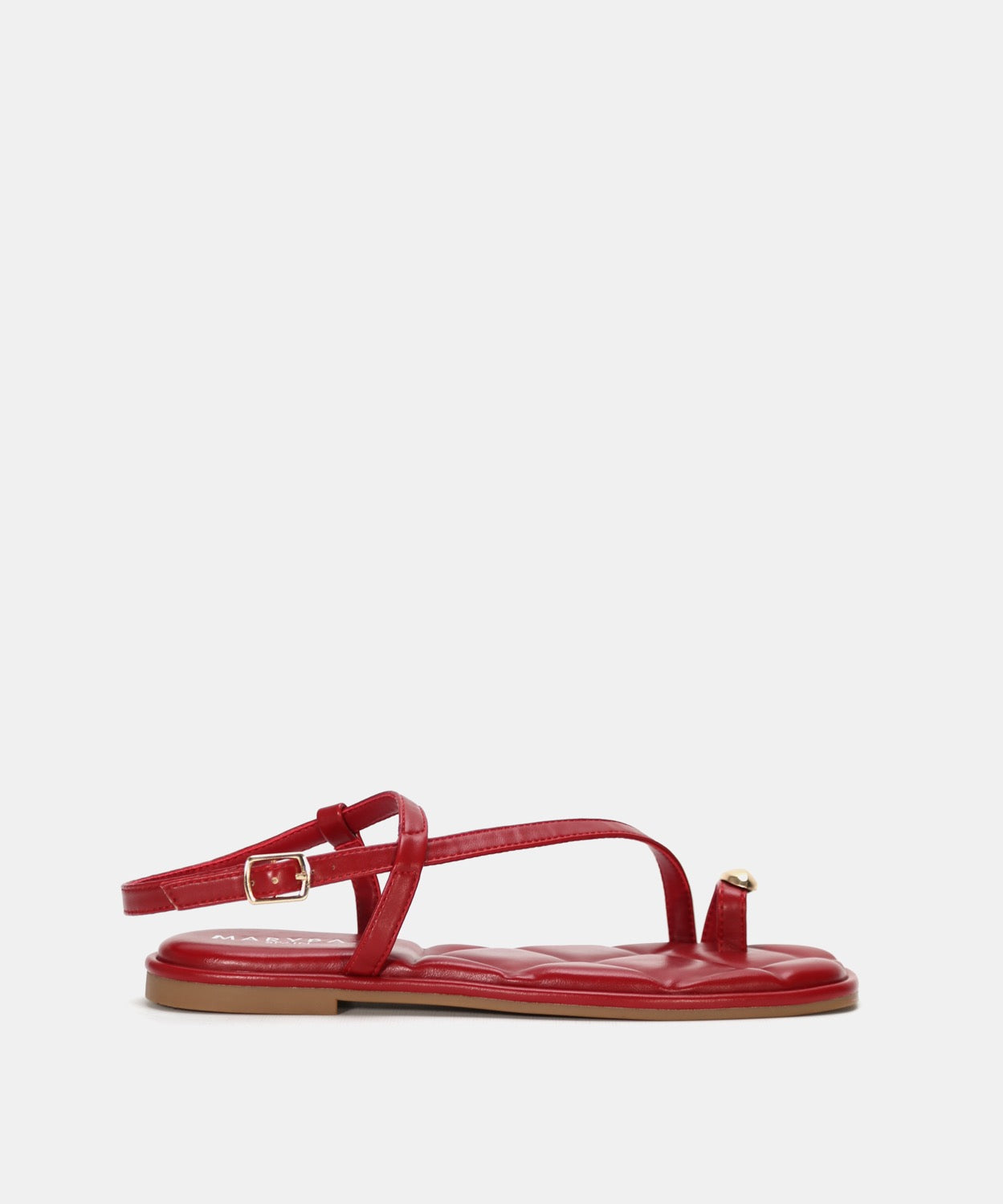 Adelia | Sandali Flat con Anello Decorativo