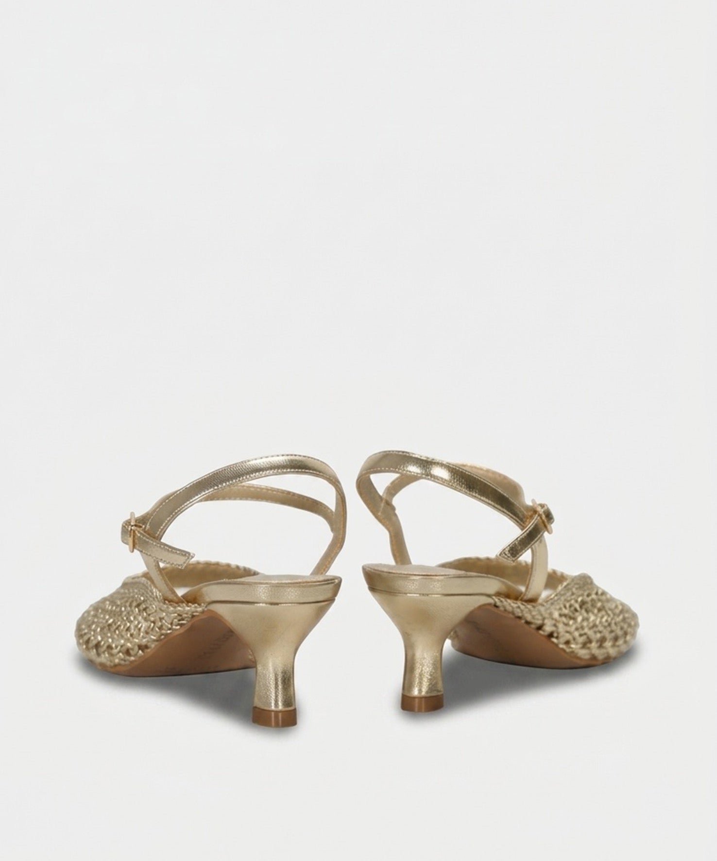 Ornella | Sandali Slingback Traforati con Tacco