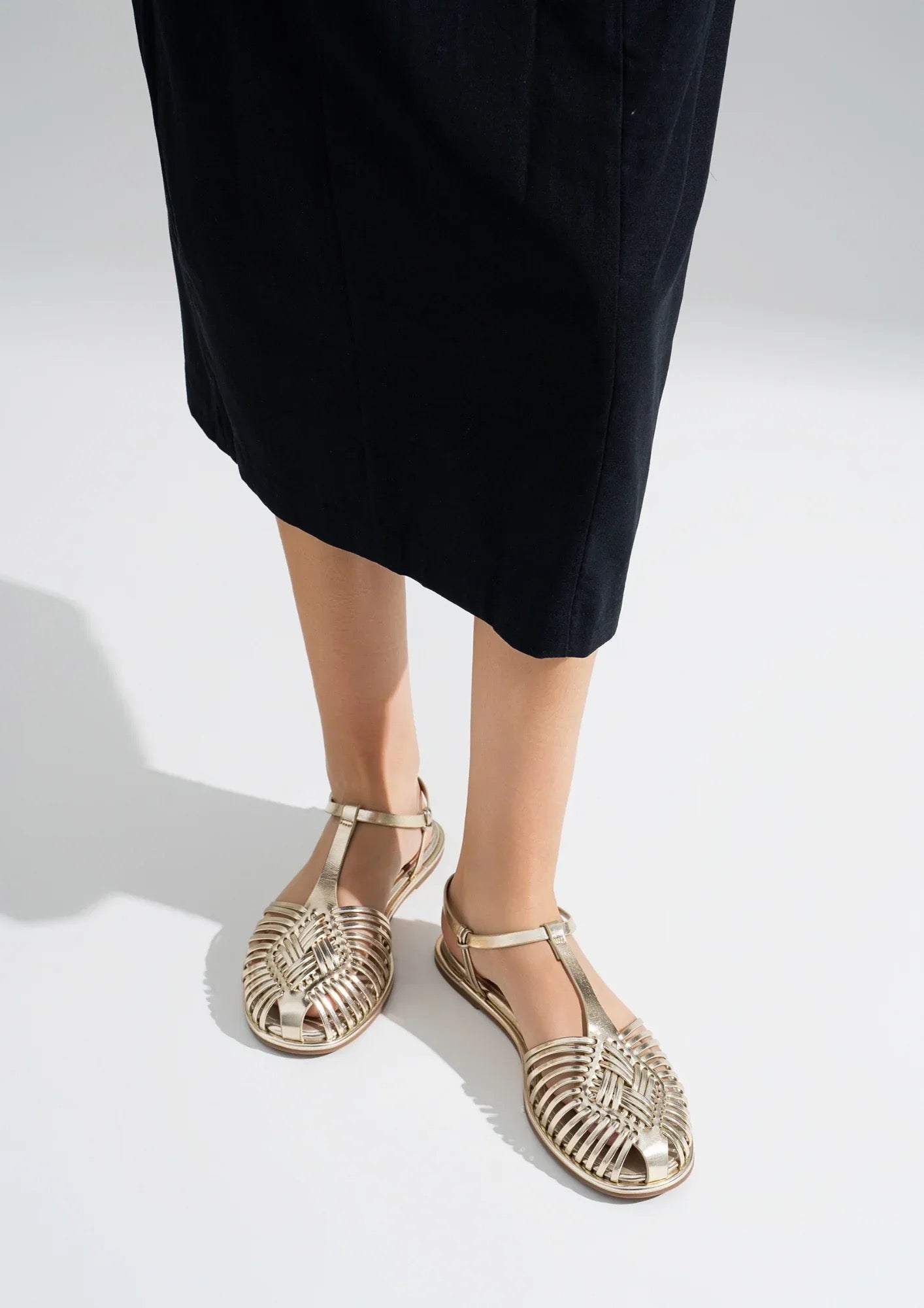 Rosa | Sandali Intrecciati Stile Boho