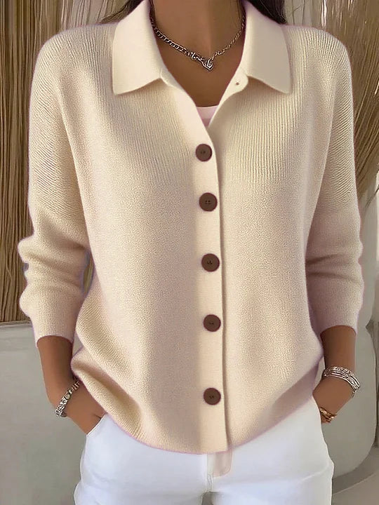 Gelsomina | Cardigan Morbido con Bottoni
