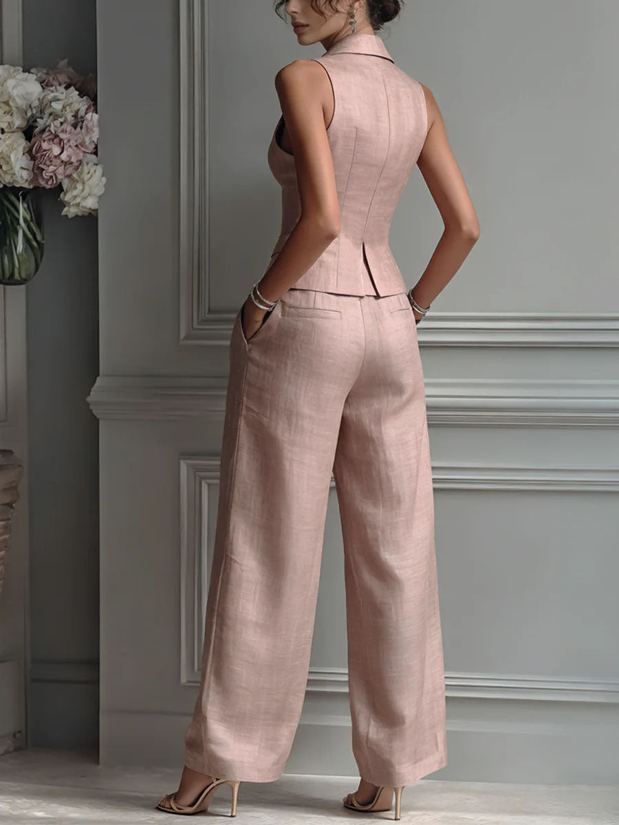 Daniela | Completo Due Pezzi con Gilet Elegante