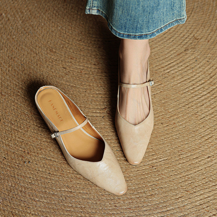 Verdiana | Ballerine a Punta con Cinturino