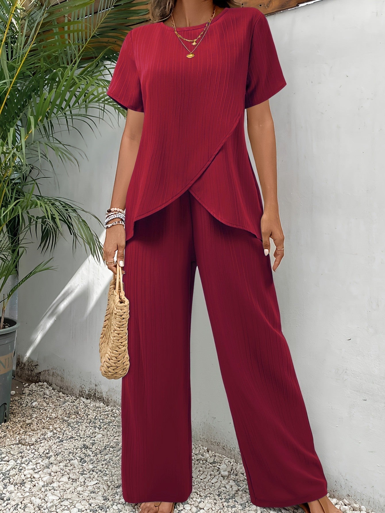 Greta | Completo Elegante Asimmetrico