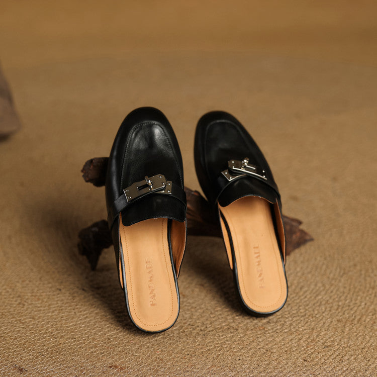 Mariagrazia | Mules Mocassino con Fibbia