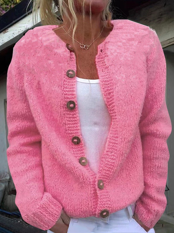 Yolanda | Cardigan Classico con Bottoni
