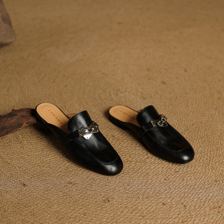 Mariagrazia | Mules Mocassino con Fibbia