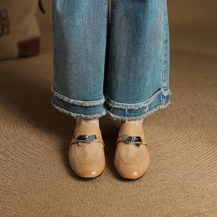 Mariagrazia | Mules Mocassino con Fibbia