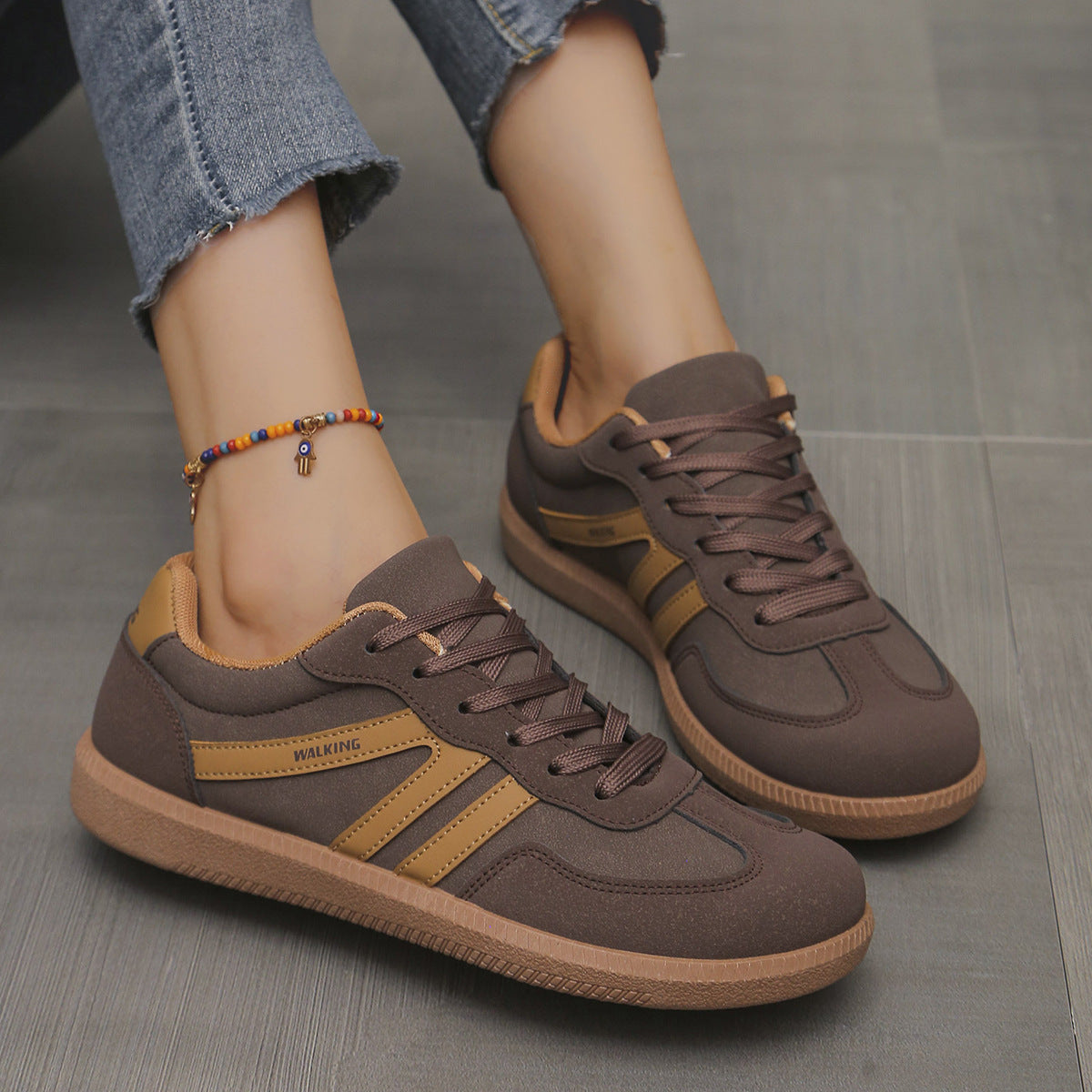 Nina | Sneakers Casual con Suola Bassa