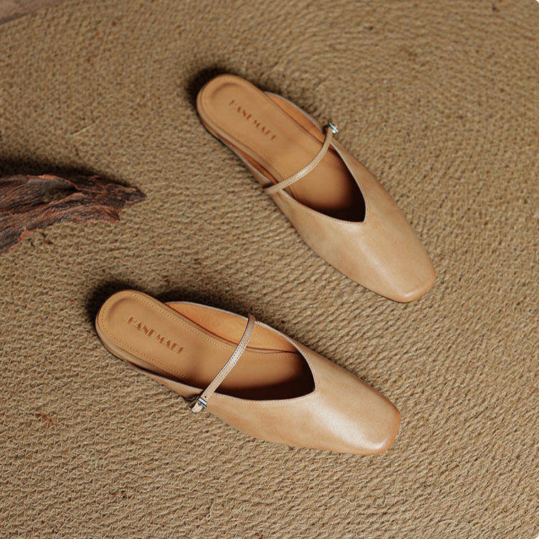 Carol | Mules Mary Jane a Punta Quadrata