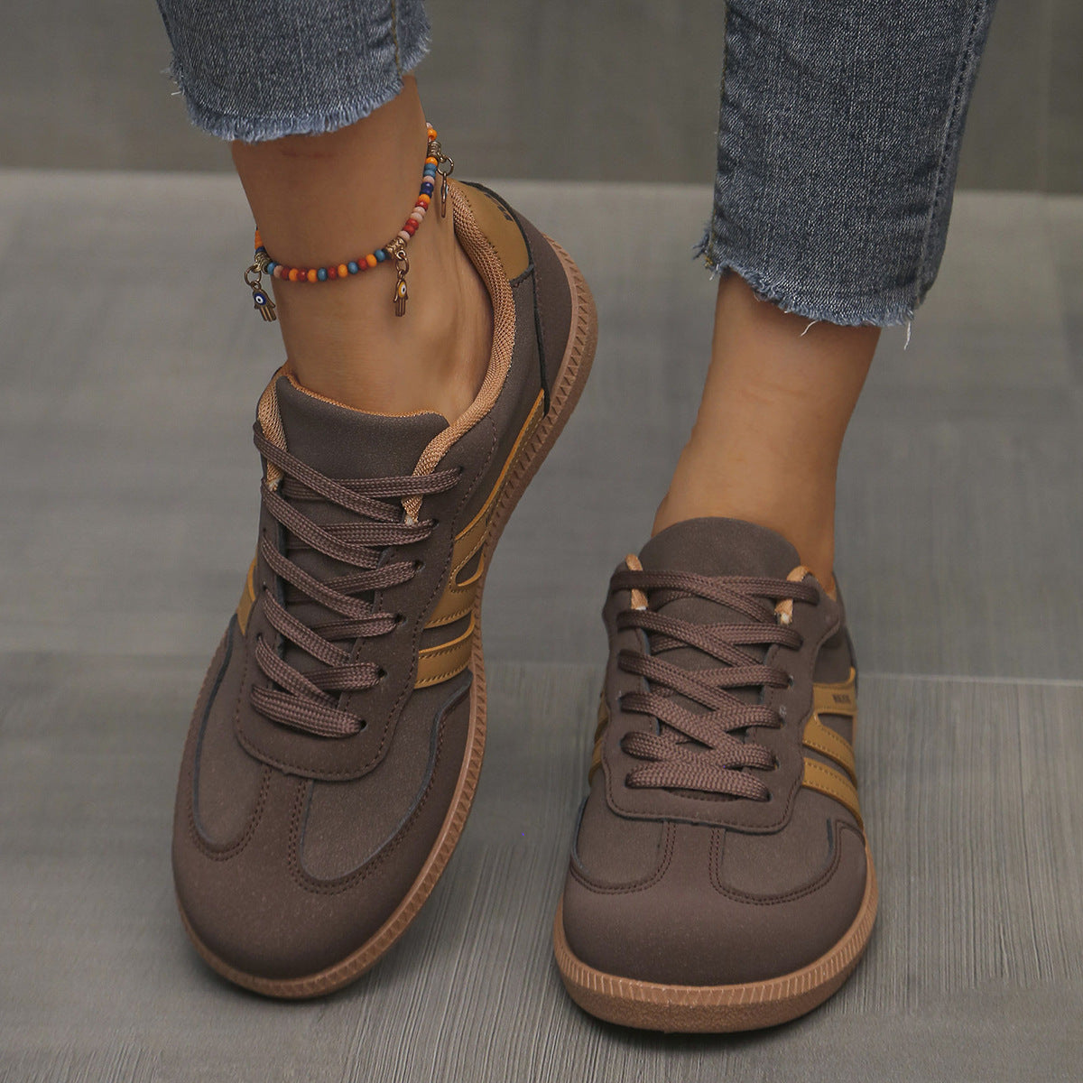 Nina | Sneakers Casual con Suola Bassa