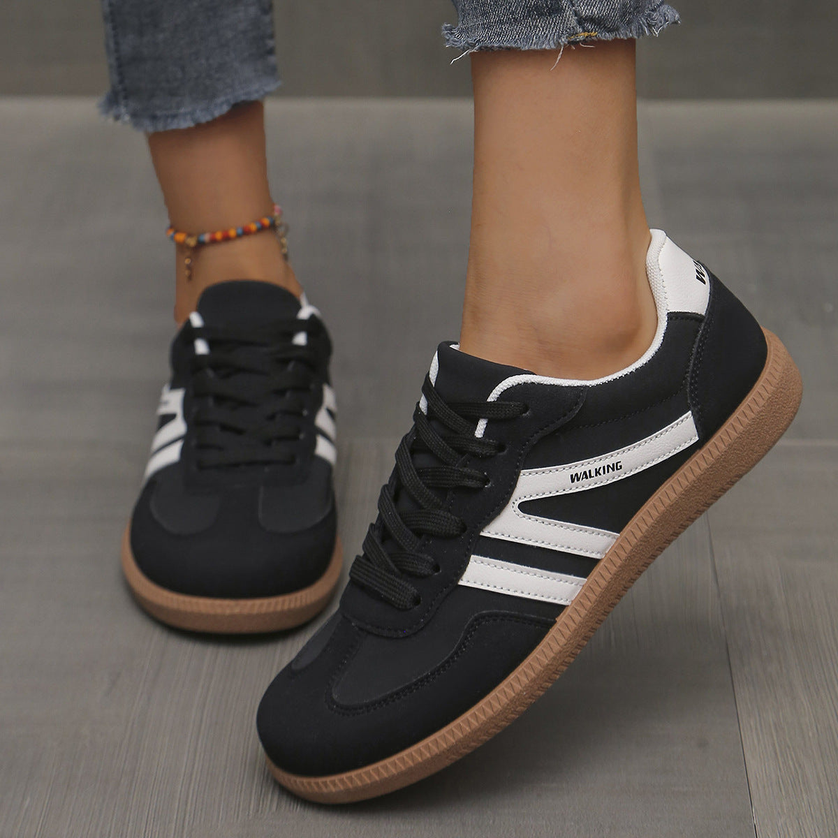Nina | Sneakers Casual con Suola Bassa