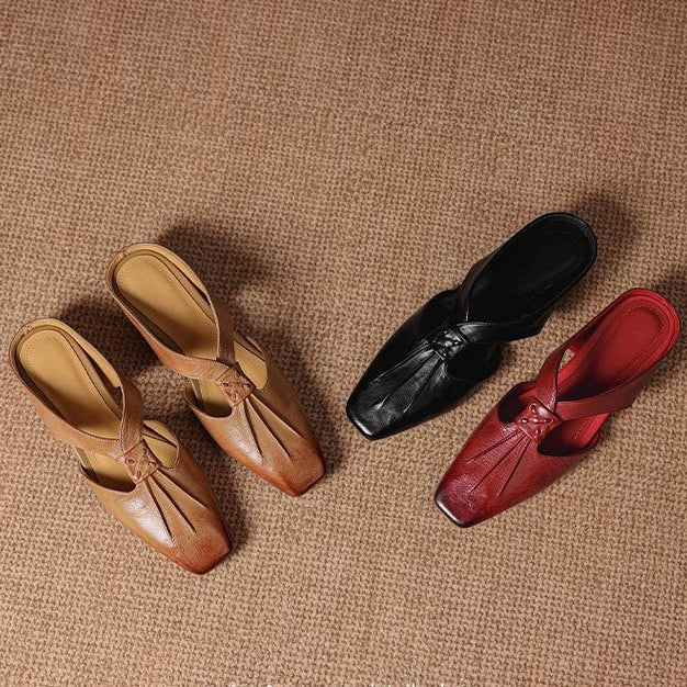 Anja | Mules con Fiocco e Punta Chiusa