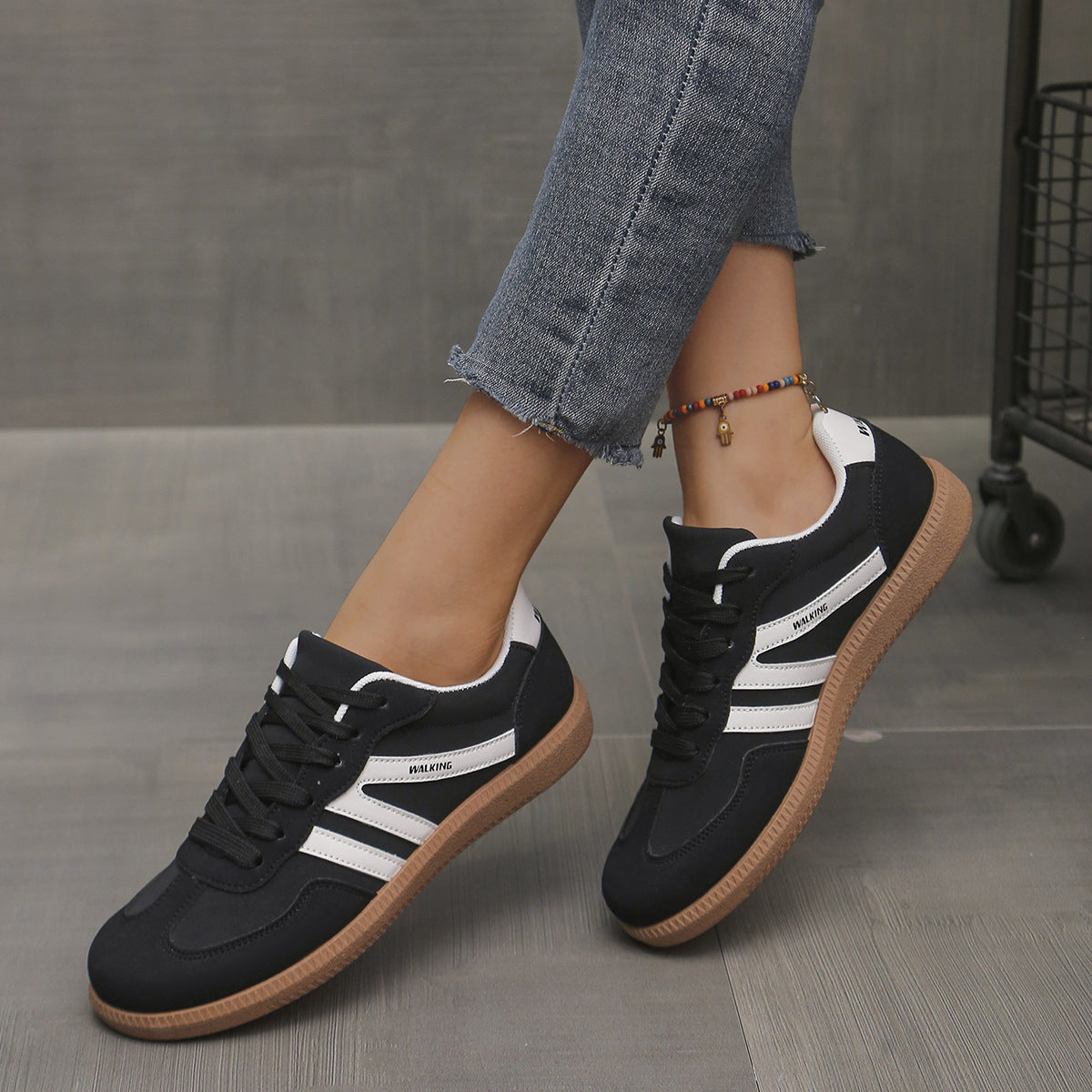 Nina | Sneakers Casual con Suola Bassa