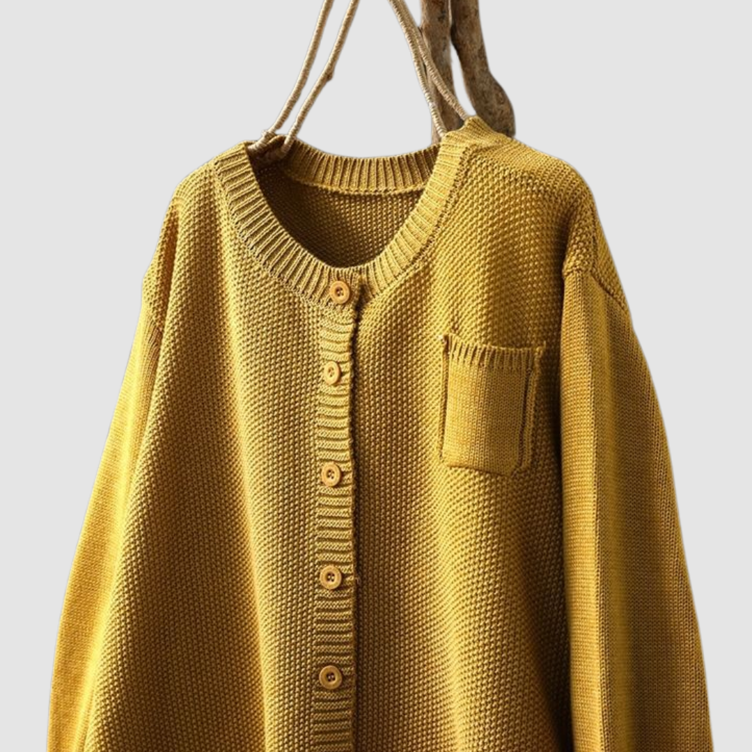 Daisy | Cardigan Morbido con Bottoni